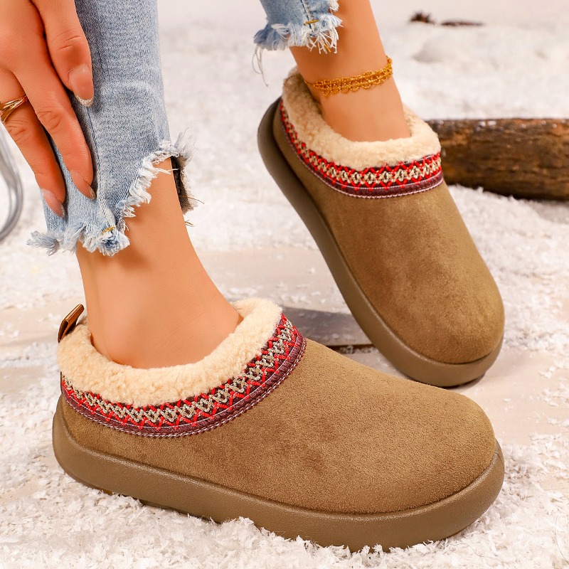 Women Fashion Online - 2027 New Women's Plush Slippers Fashionable