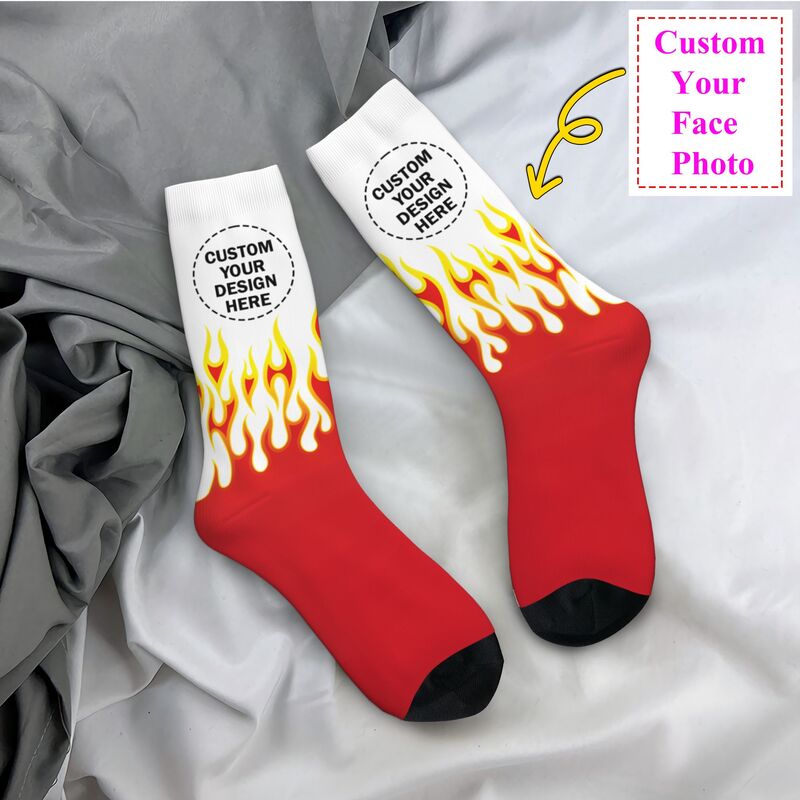 Women Fashion Logo Design - Personalize Custom Your Design Dress Socks