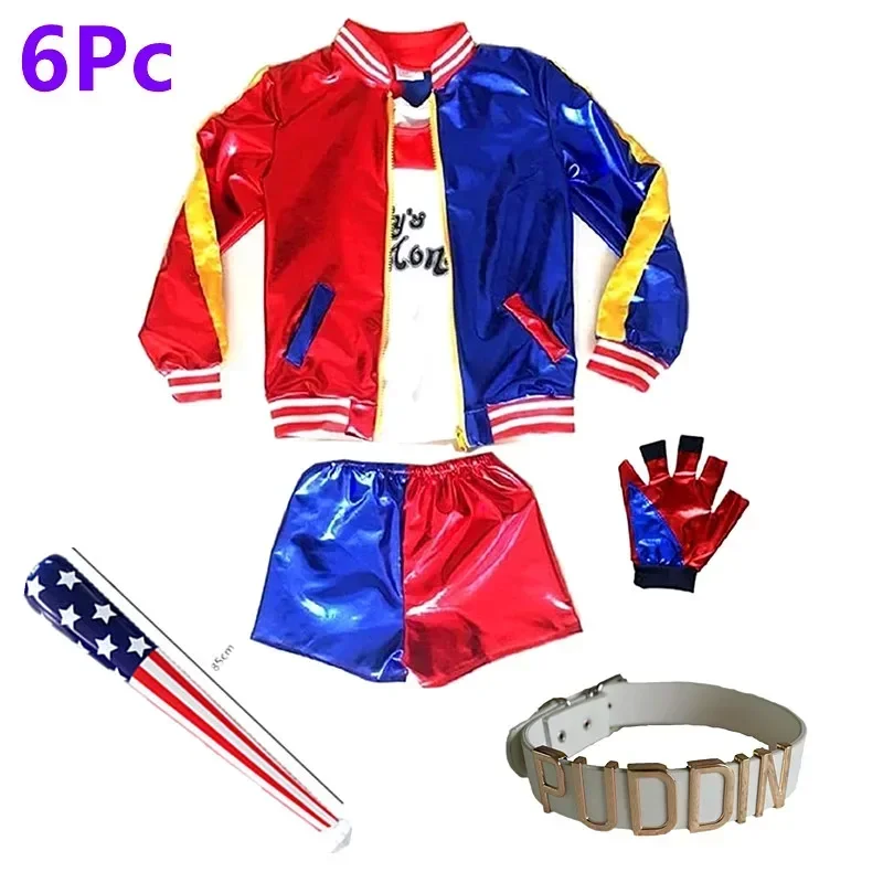 Knitted Vest Women - Costume de Cosplay Clown pour filles,