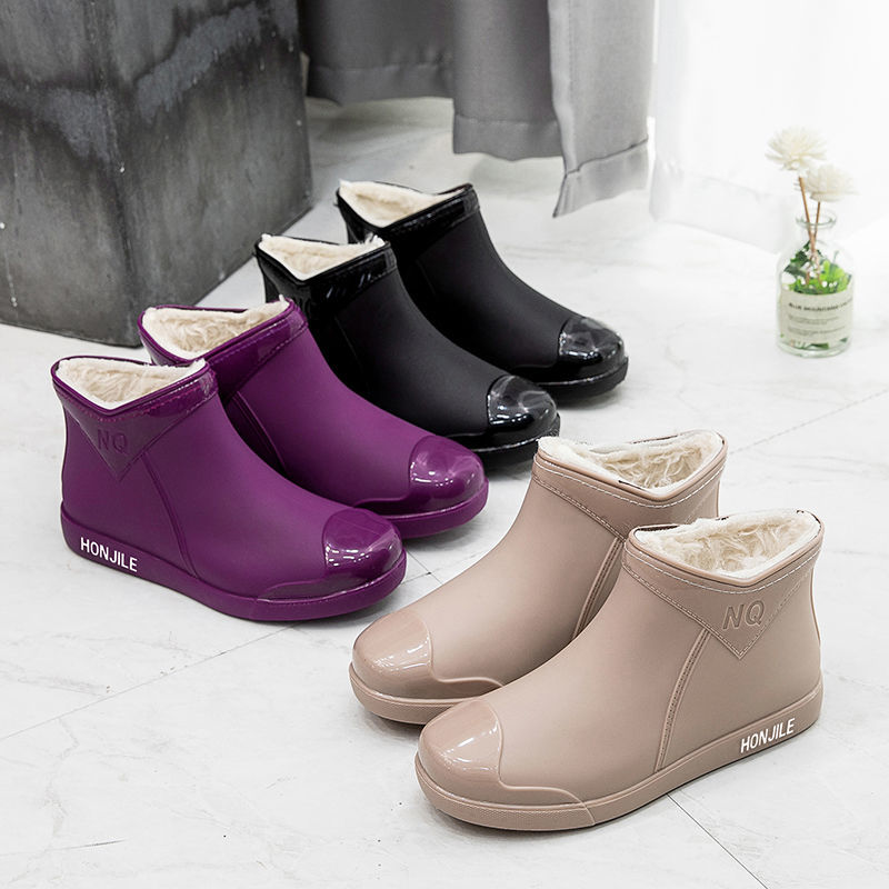Women Fashion Online - New Rain Rubber Boots Ladies Fashion