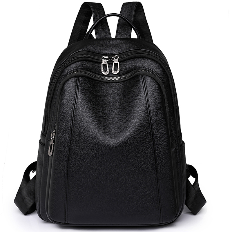 Women Fashion Online - High Quality Leather Backpack Women Large