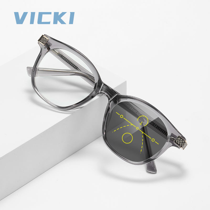 Women'S Fashion Glasses With Clear Lenses - VICKI New Lady's Round-frame Retro Fashion