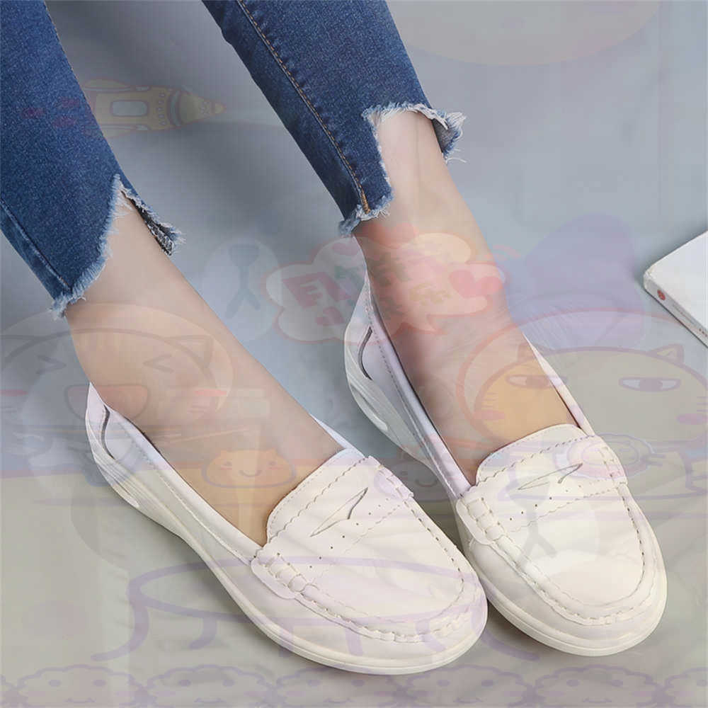 Women Fashion Brand Name Ideas - Soft Slip-on Womens Large Size Shoes