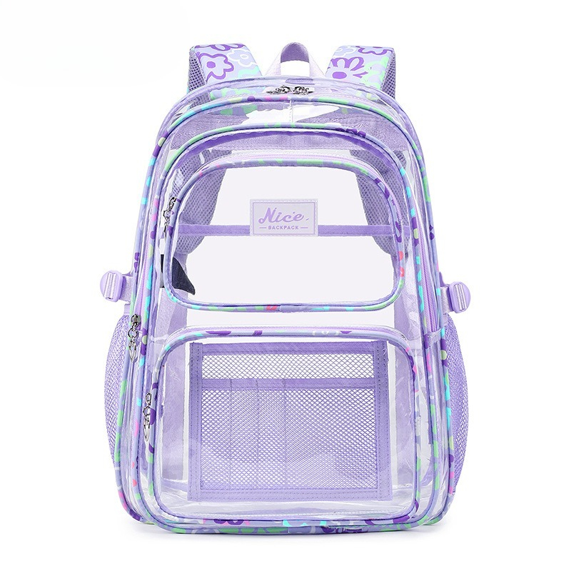 Women Fashion Online - Transparent Backpack for Women Large Capacity