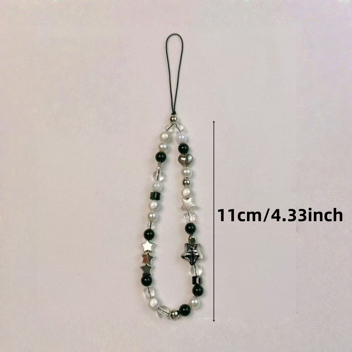 Black Silver Star Beaded Phone - Women'S Fashion Edgy recension och pris