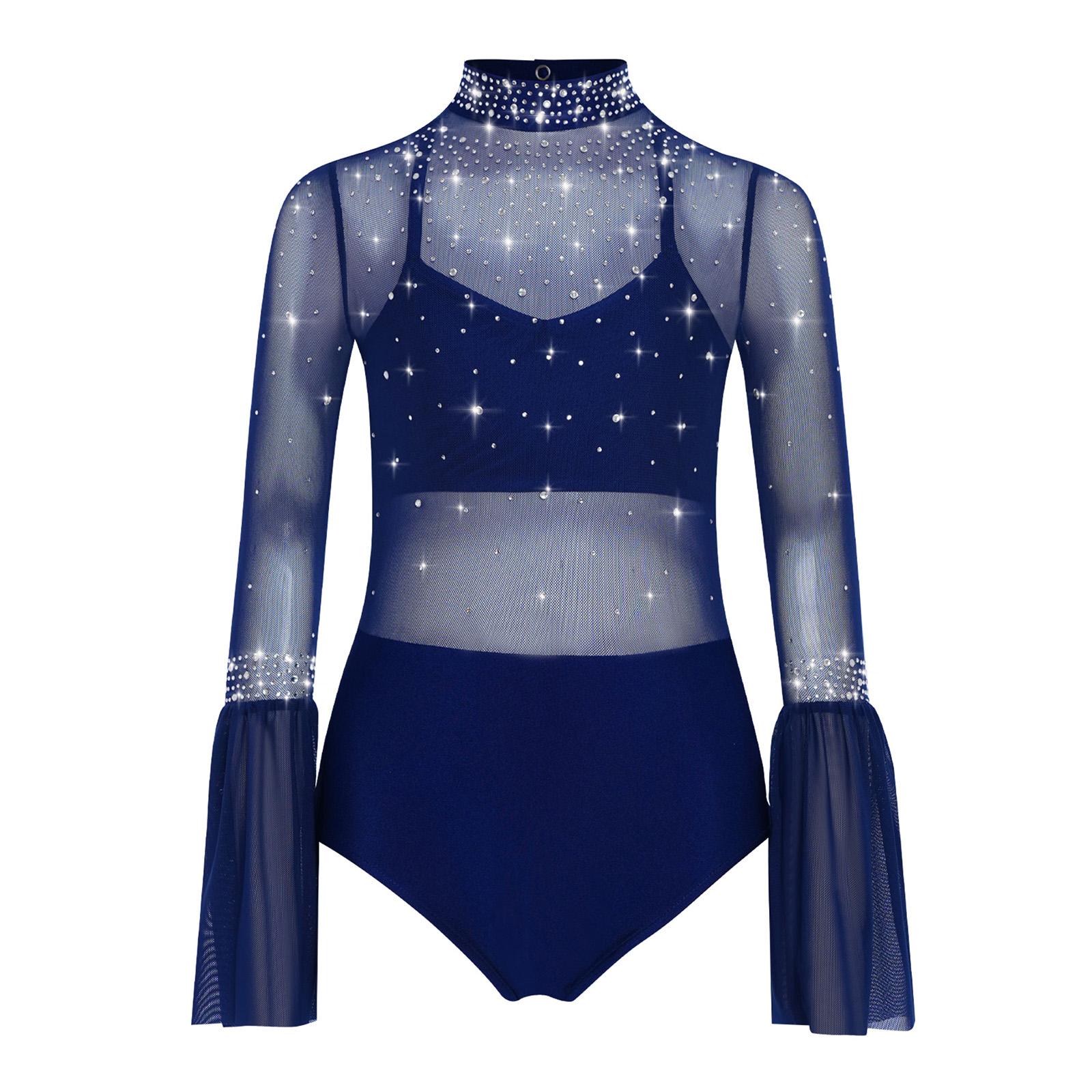 Kids Girls Ballet Dance Leotar - Turtleneck Bodysuit recension och pris