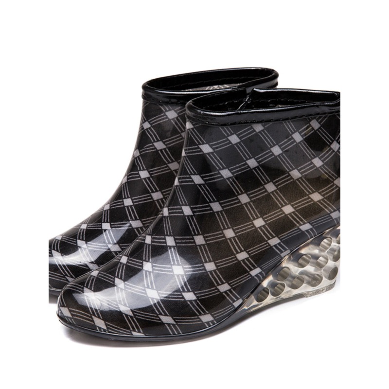 Women's High Heel Rain Boots S - Women'S Fashion Rain Boots recension och pris
