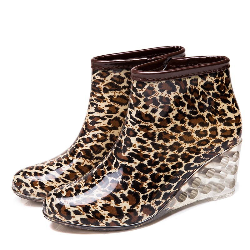Women's High Heel Rain Boots S - Women'S Fashion Rain Boots recension och pris