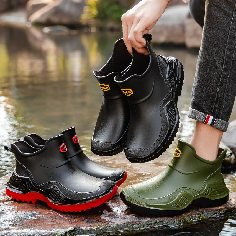 Fashionable short rain boots f - Women'S Fashion Rain Boots recension och pris