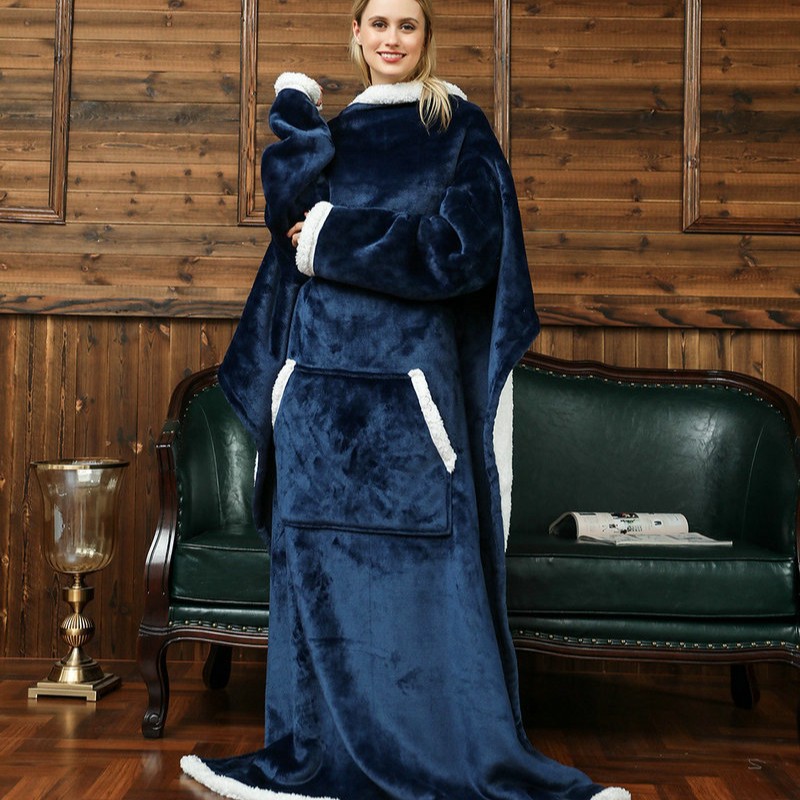 Super Long Double Warm Flannel - Hoodie Women Oversized recension och pris