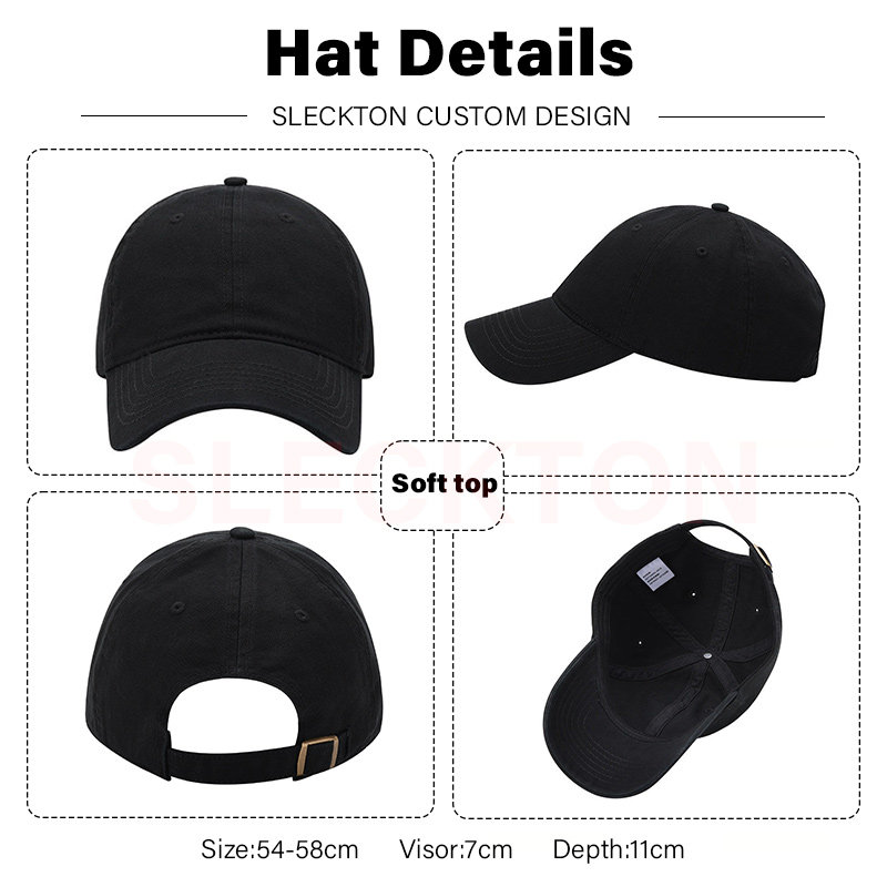 SLECKTON Custom Baseball Cap F - Women Fashion Logo Design recension och pris