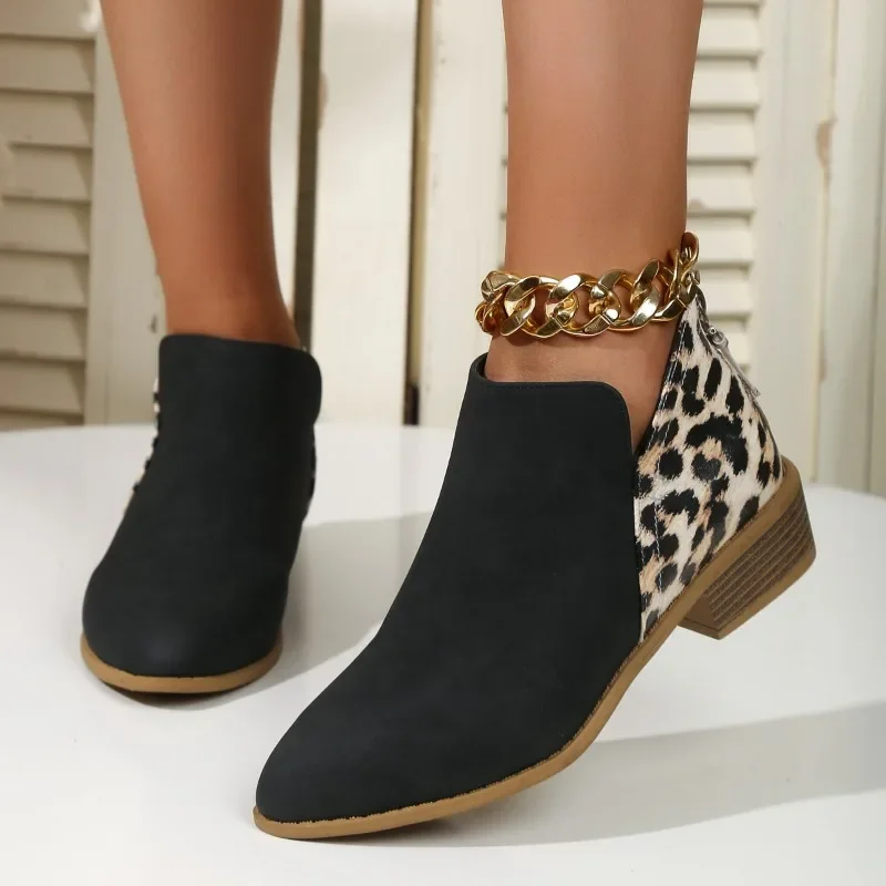 New Fashion Patchwork Leopard  - Women'S Fashion Ugg Boots recension och pris