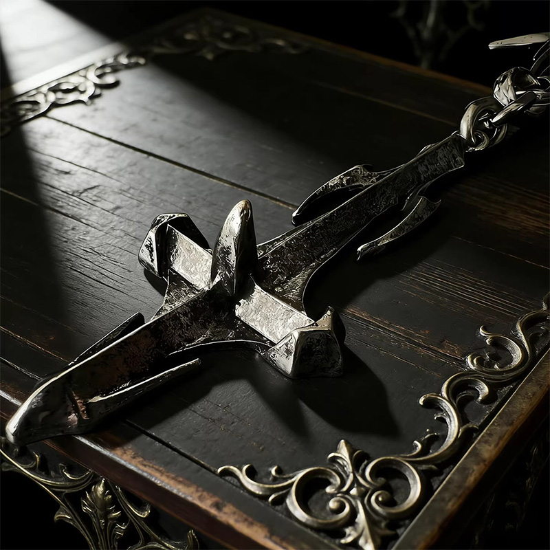 Gothic Thorn Sword Pendant Nec - Women'S Fashion Edgy recension och pris