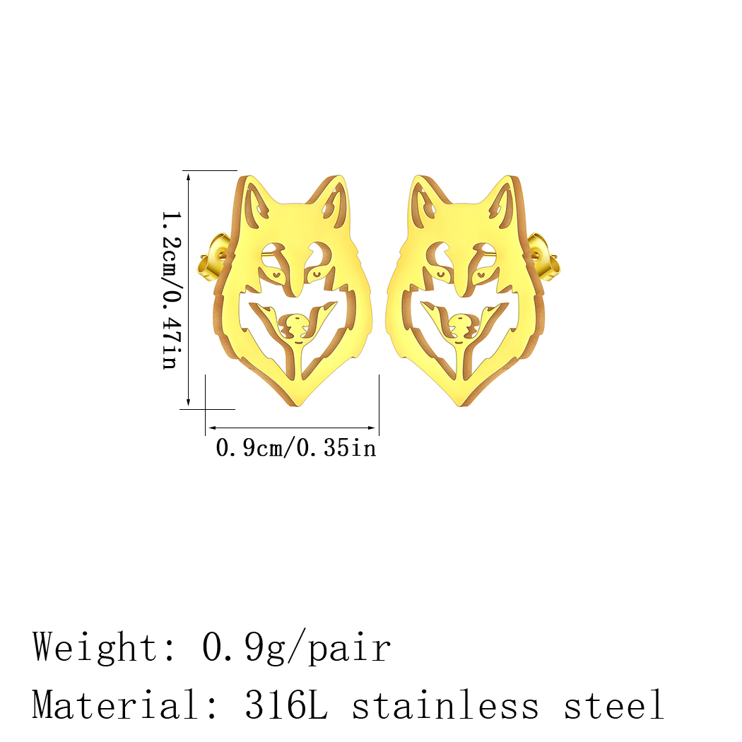 Chandler Wolves Png Earring Wo - Women Fashion Png recension och pris