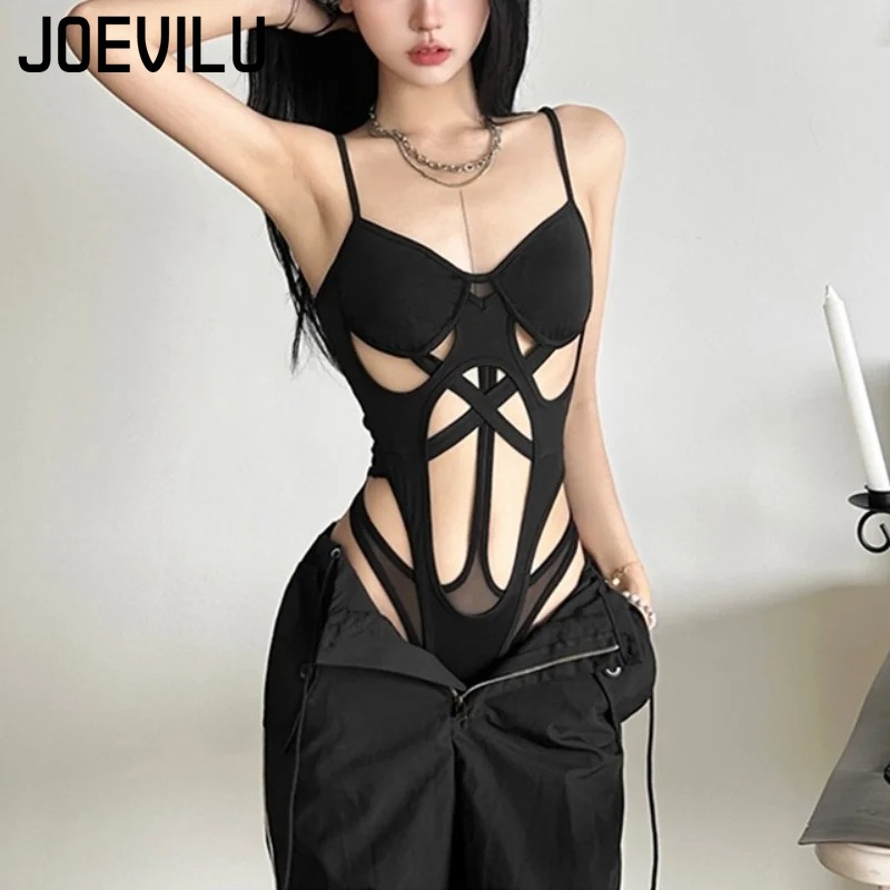 Y2K Black Bodysuit Women Hollo - Turtleneck Bodysuit recension och pris