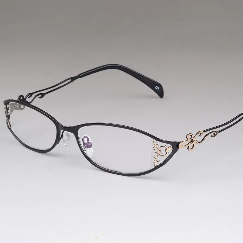 Fashionable Alloy Frame Transi - Women'S Fashion Glasses With Clear Lenses recension och pris