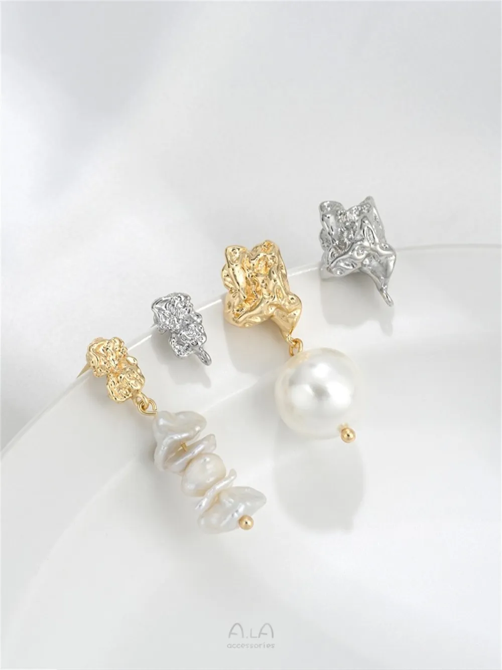 14K Gold Color Irregular Shape - Women'S Fashion Rings Gold recension och pris