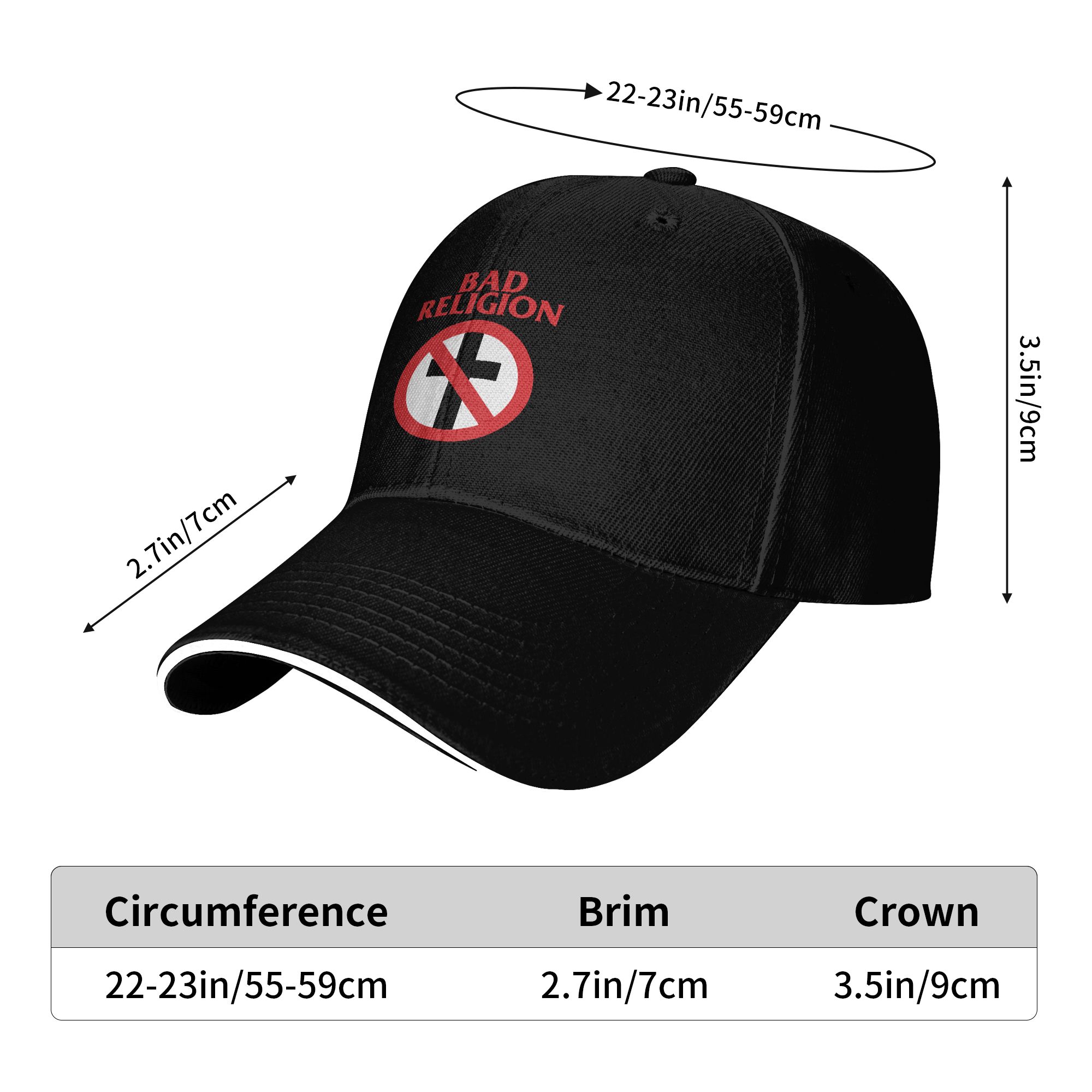 Bad Religion Crossbuster Logo  - Women Fashion Logo Design recension och pris