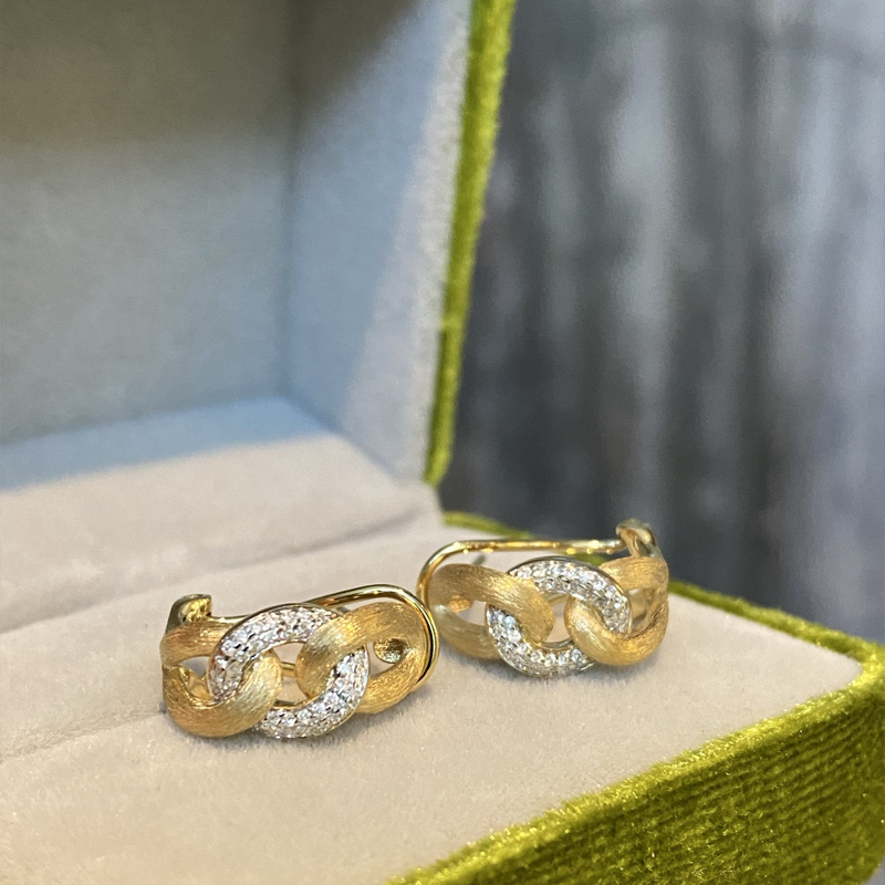 Aazuo 18K Yellow Gold Real Dia - Women'S Fashion Rings Gold recension och pris