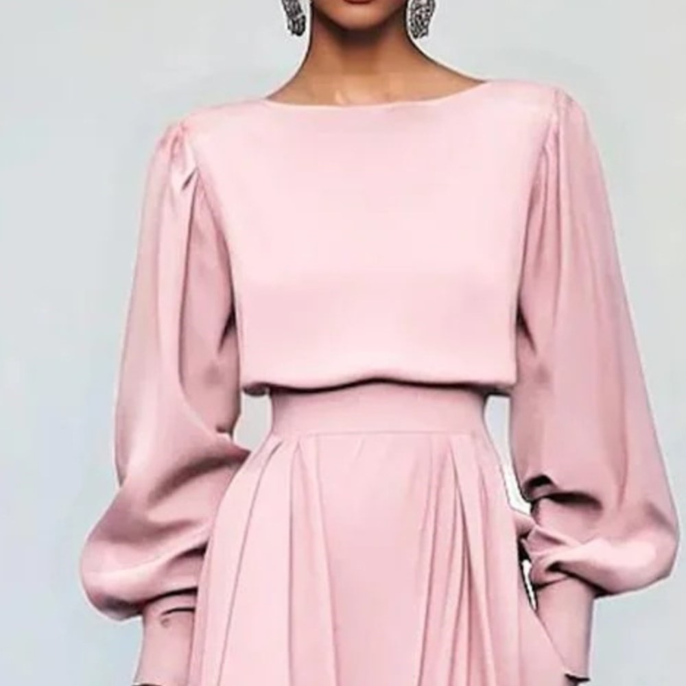 Elegant Women's Autumn Long-sl - Women Fashion Pose recension och pris