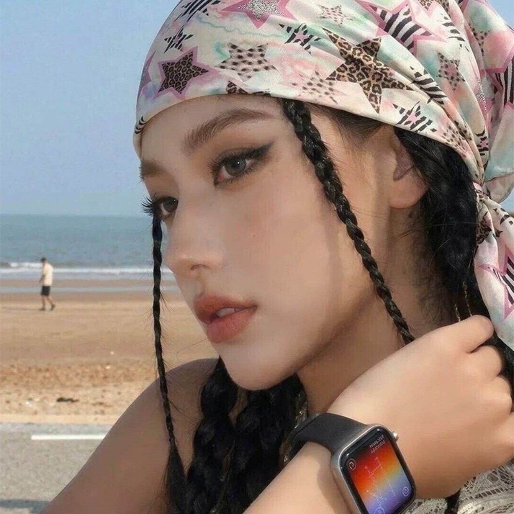 Durable Vintage Square Scarf L - Women'S Fashion Edgy recension och pris