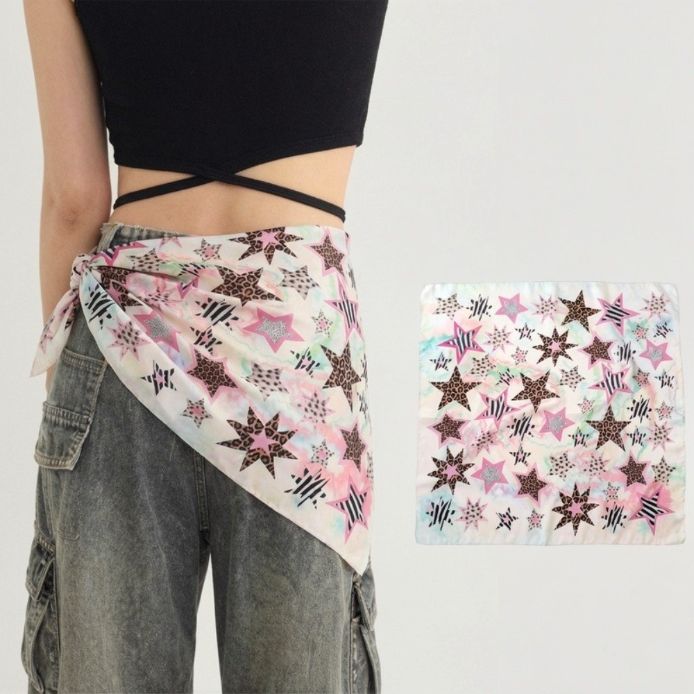 Durable Vintage Square Scarf L - Women'S Fashion Edgy recension och pris