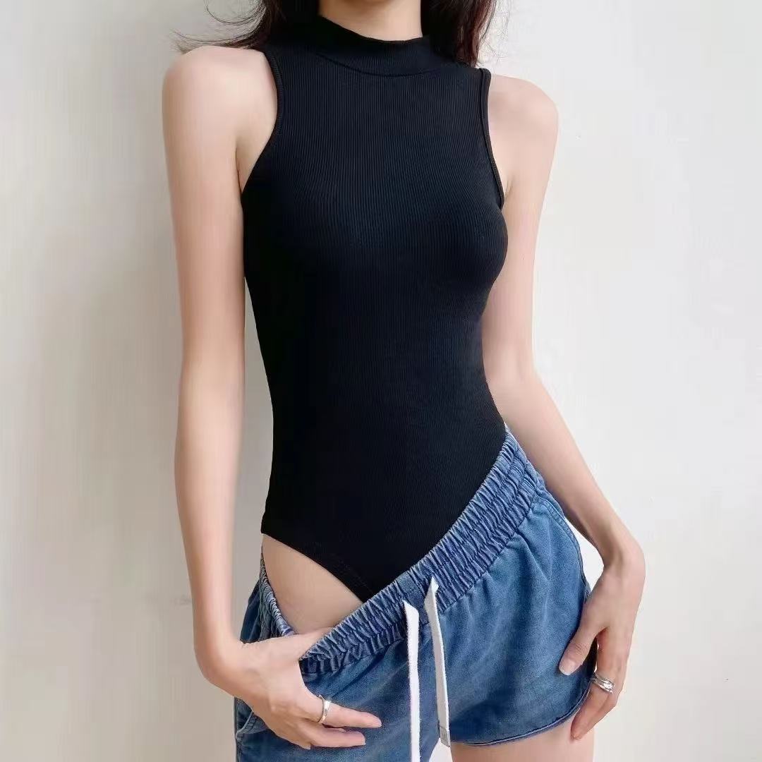 Women Sexy Bodysuit Half Turtl - Turtleneck Bodysuit recension och pris