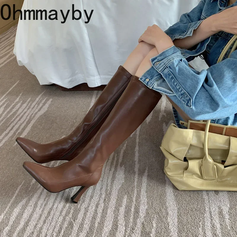 Winter Women Long Boots Fashio - Women'S Fashion Knee High Boots recension och pris
