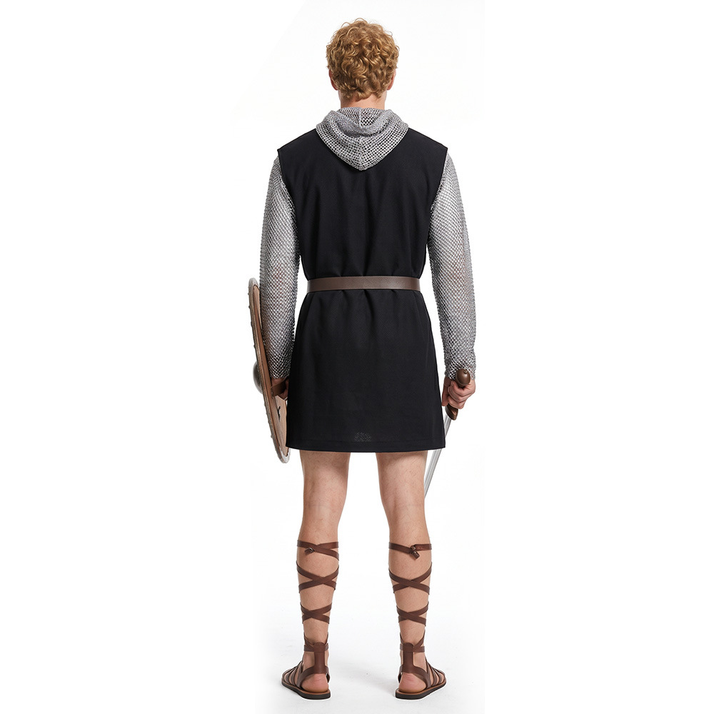 Medieval Knight Cosplay Costum - Knitted Vest Women recension och pris