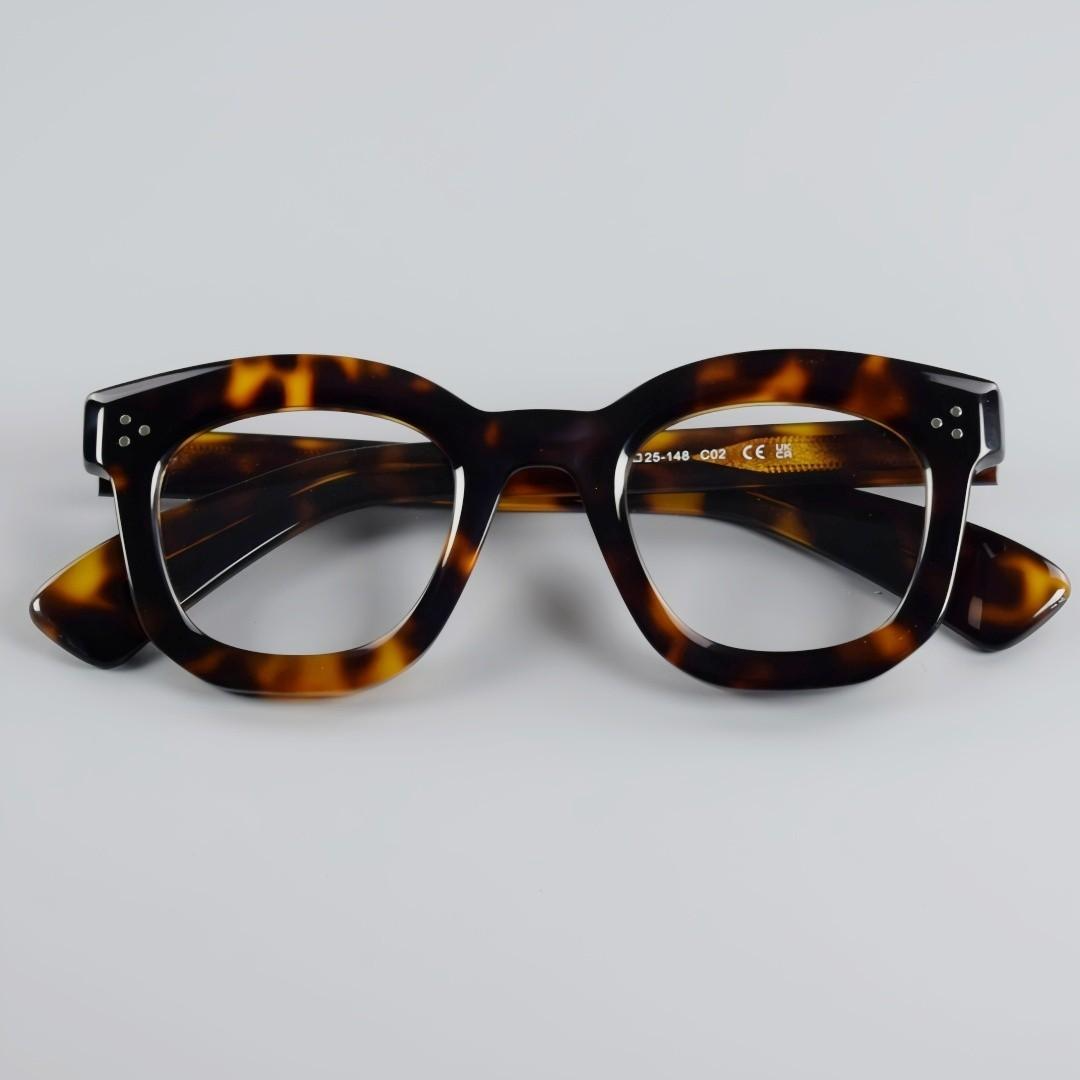 BETSION Fashion Thick Full Rim - Women'S Fashion Glasses With Clear Lenses recension och pris