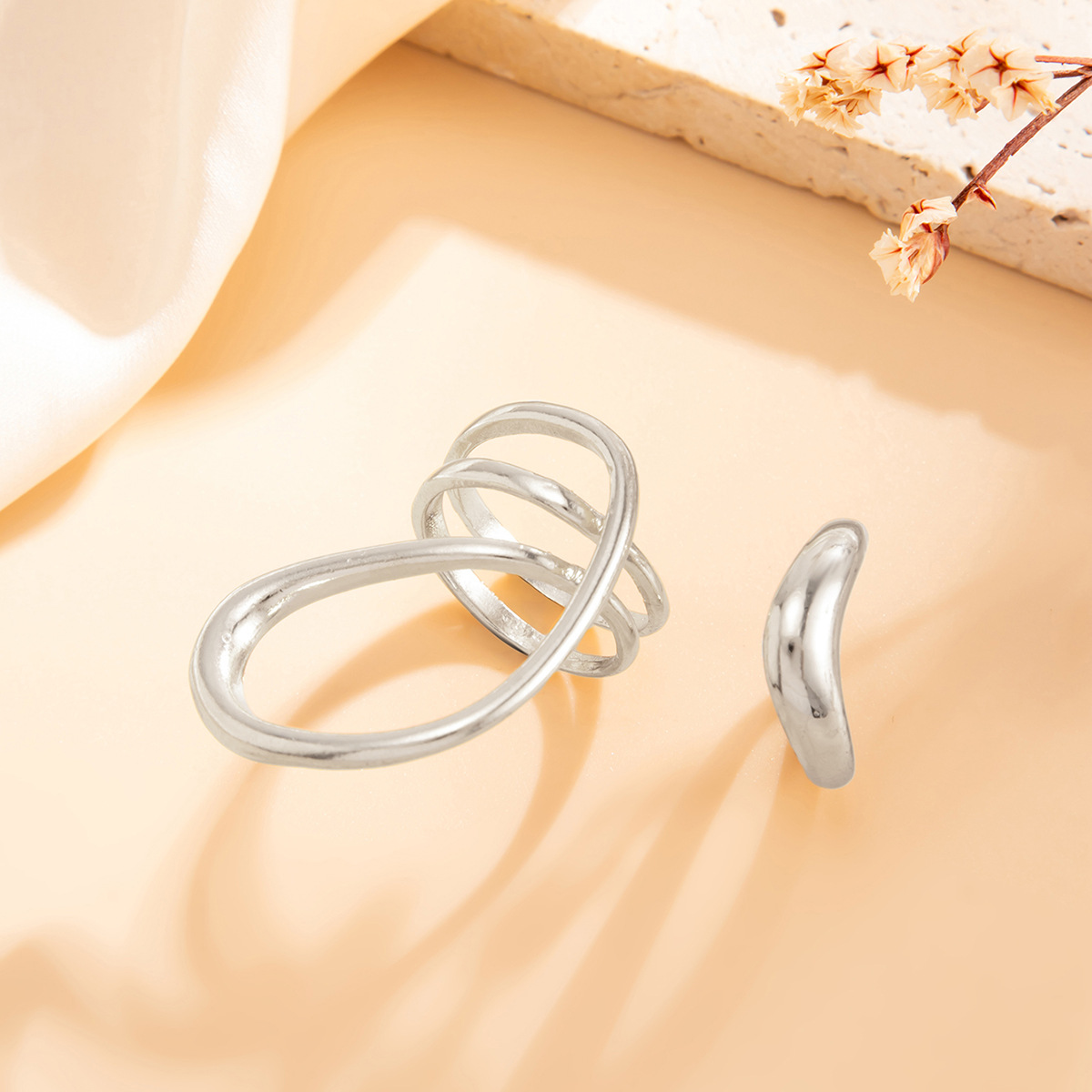 Gold Minimalist Irregular Toe  - Women'S Fashion Rings Gold recension och pris