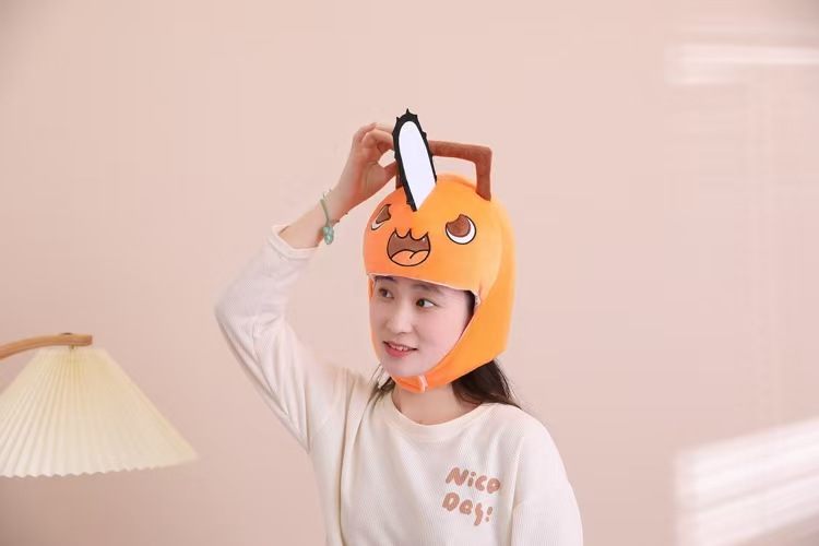 Anime Chainsaw Man Pochita Cos - Women Fashion Hats recension och pris