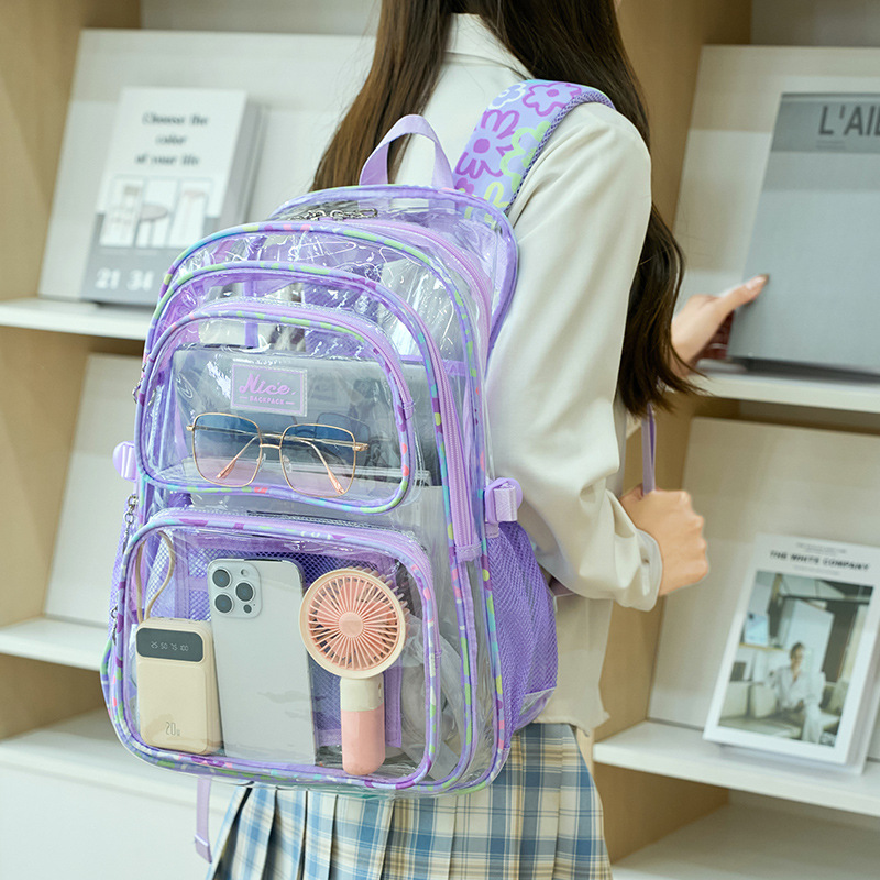 Transparent Backpack for Women - Women Fashion Online recension och pris