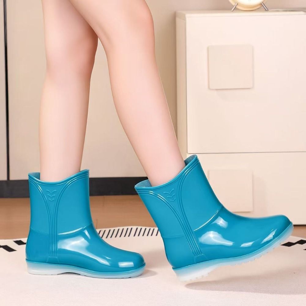 Mid-calf Women Rain Boots Wate - Women'S Fashion Rain Boots recension och pris
