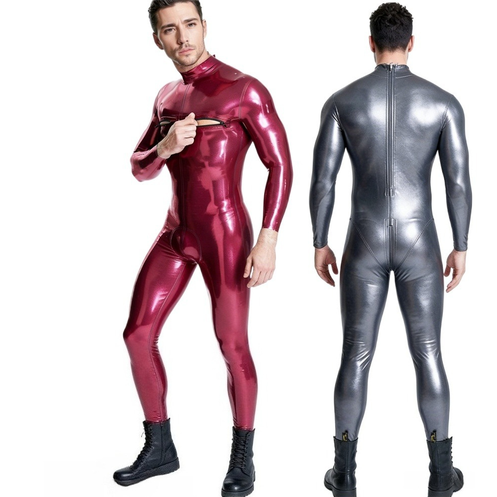 Rubber Bodysuit Latex Suit Tur - Turtleneck Bodysuit recension och pris