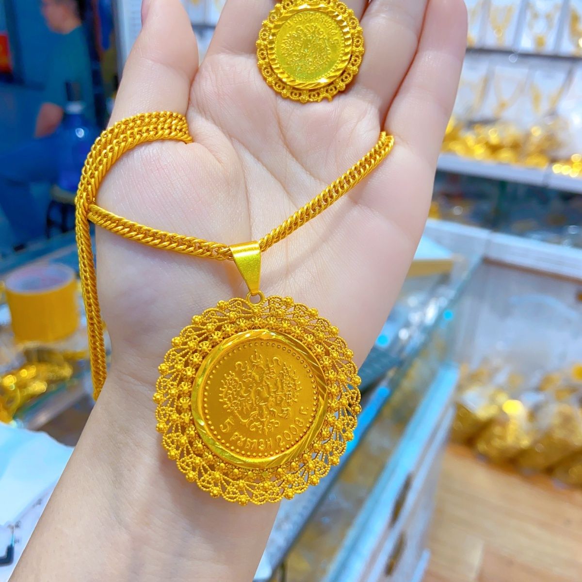 New 24K Gold Plated Dubai Jewe - Women'S Fashion Rings Gold recension och pris