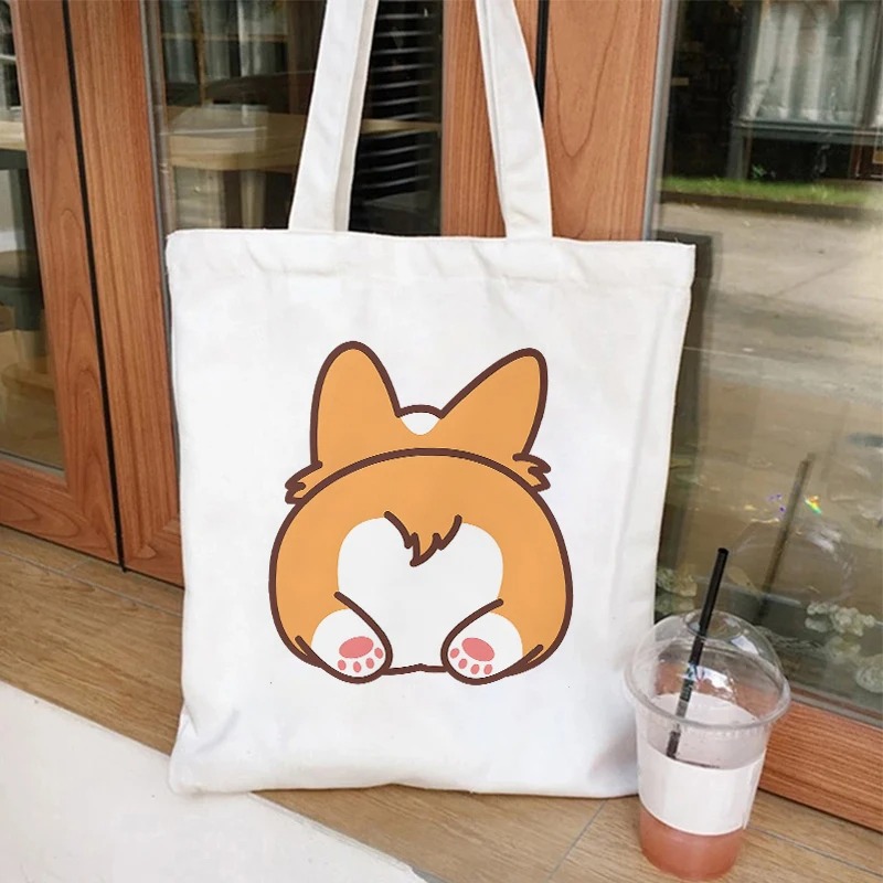 Various Poses of Puppies Tote  - Women Fashion Pose recension och pris