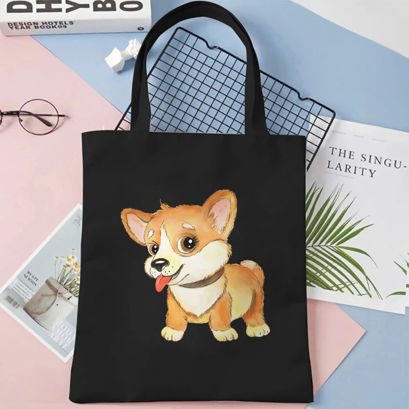 Various Poses of Puppies Tote  - Women Fashion Pose recension och pris