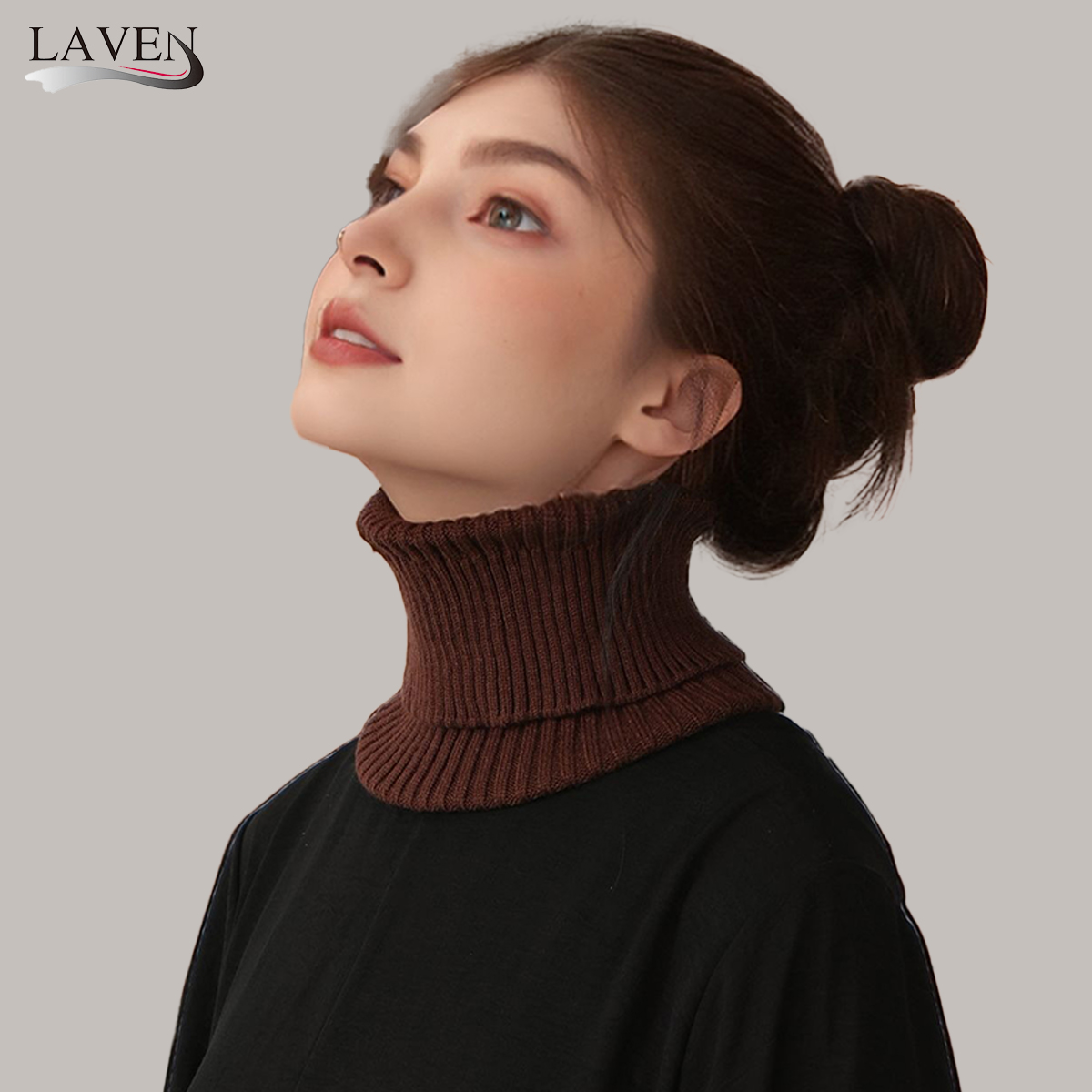 Fashion Knitted Fake Collar Au - Turtleneck Bodysuit recension och pris