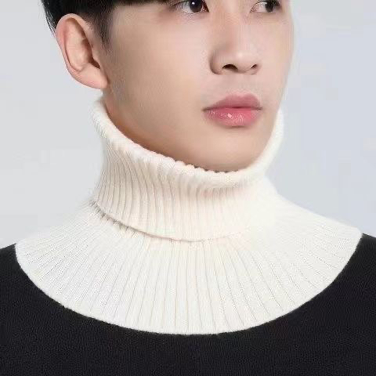 Fashion Knitted Fake Collar Au - Turtleneck Bodysuit recension och pris