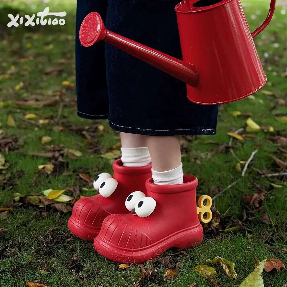 Women Rain Boots Round Toe Big - Women'S Fashion Rain Boots recension och pris