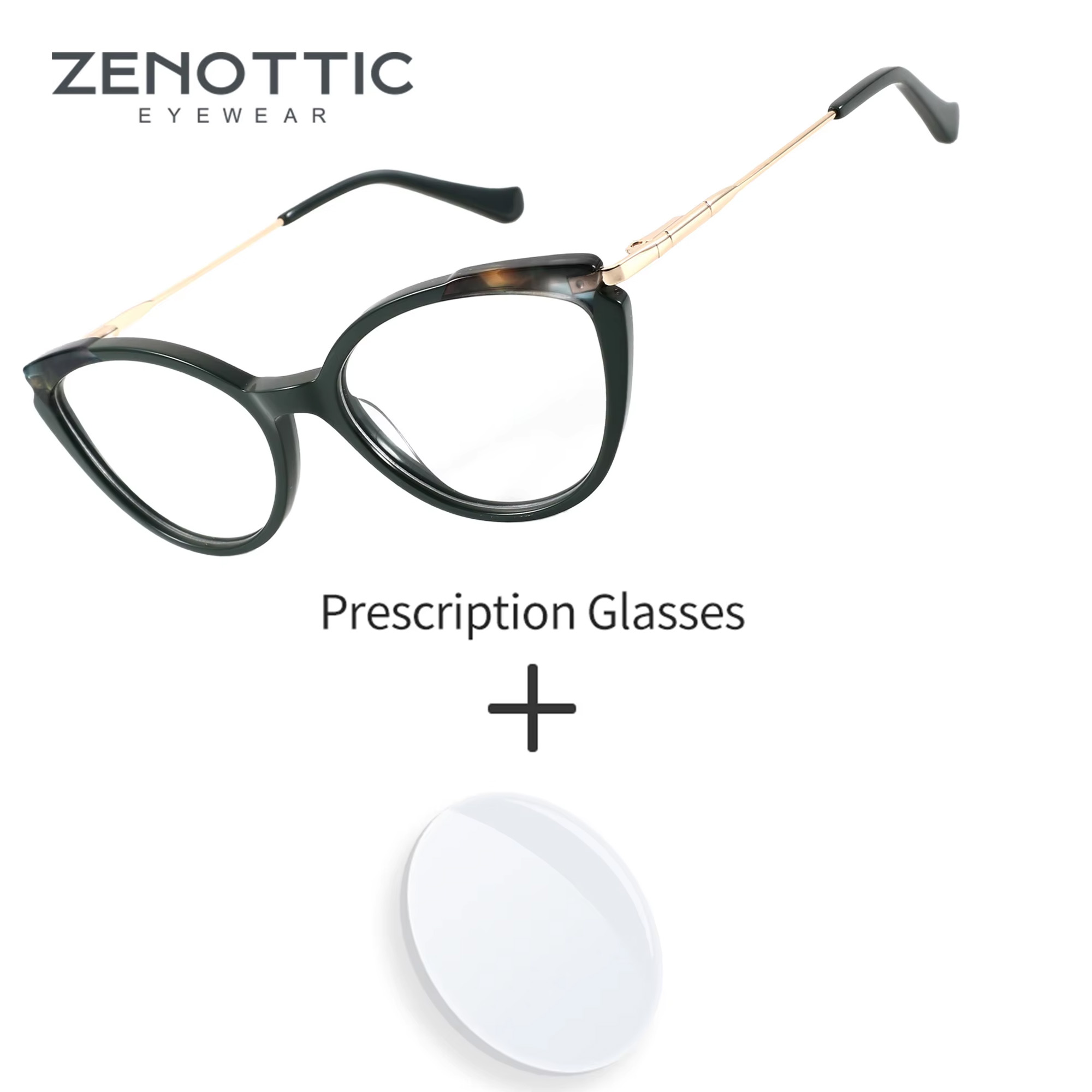 ZENOTTIC M Size Butterfly for  - Women'S Fashion Glasses With Clear Lenses recension och pris