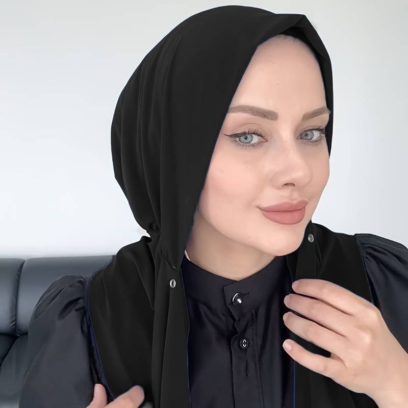 Muslim fashion simple solid co - Women Fashion Hats recension och pris