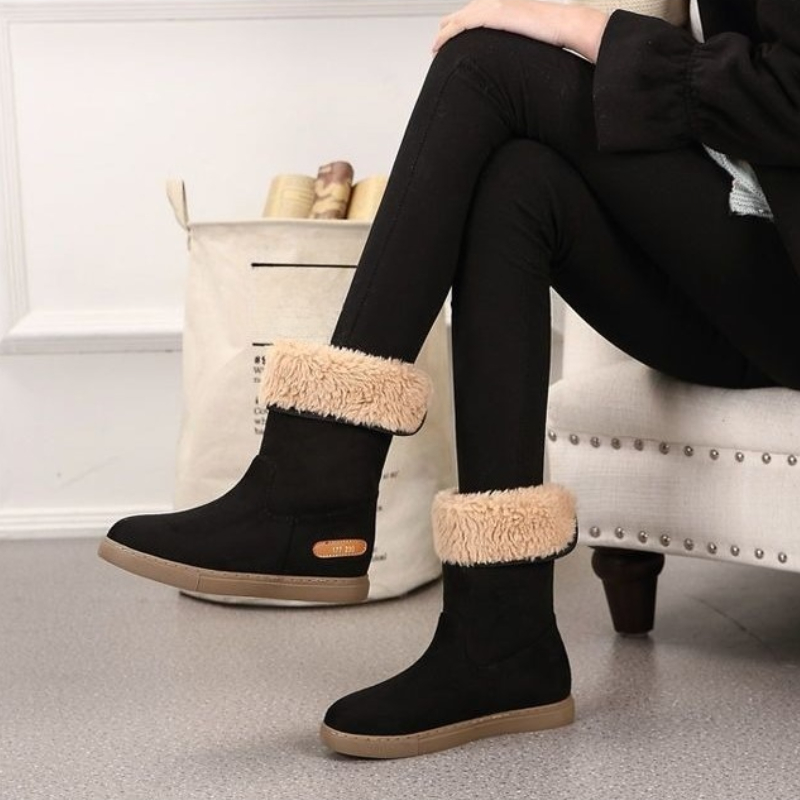 Black Fleece-Lined Woman Shoes - Women Fashion Online recension och pris