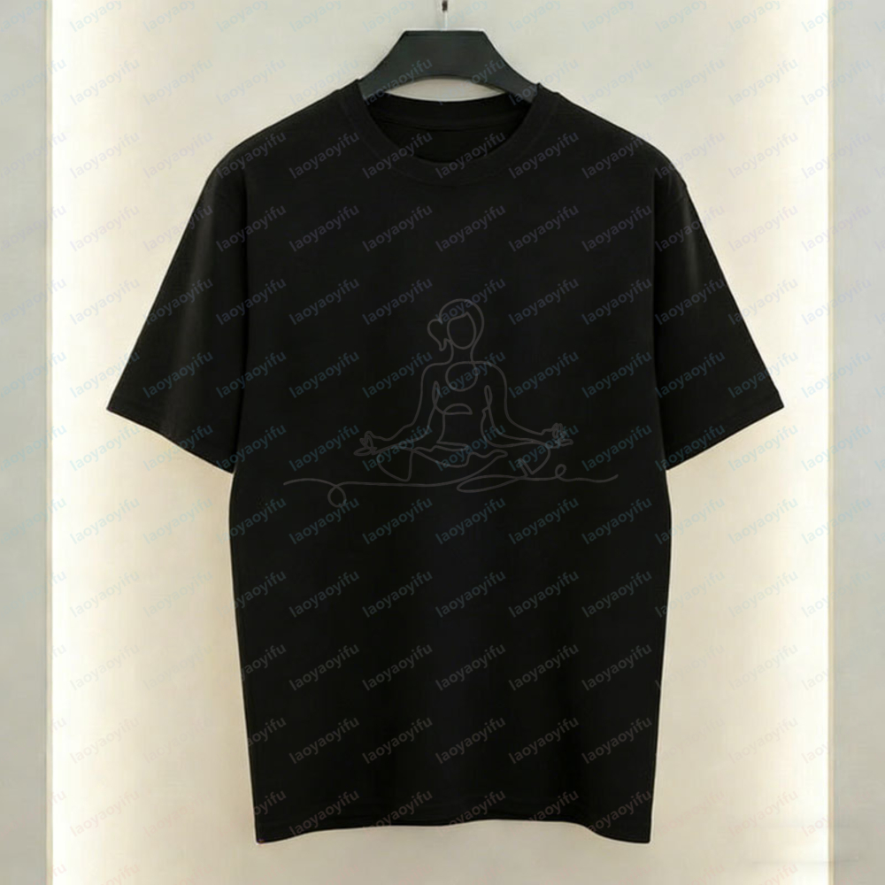 Yoga Pose T-Shirt Minimalist L - Women Fashion Pose recension och pris