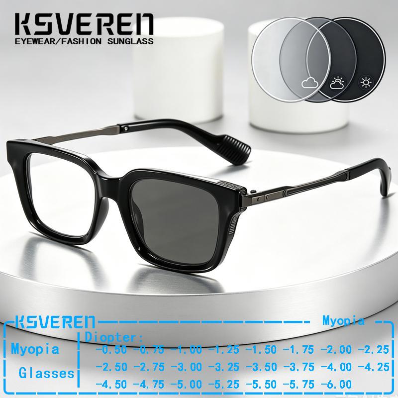 Luxury Design Square Photochro - Women'S Fashion Glasses With Clear Lenses recension och pris