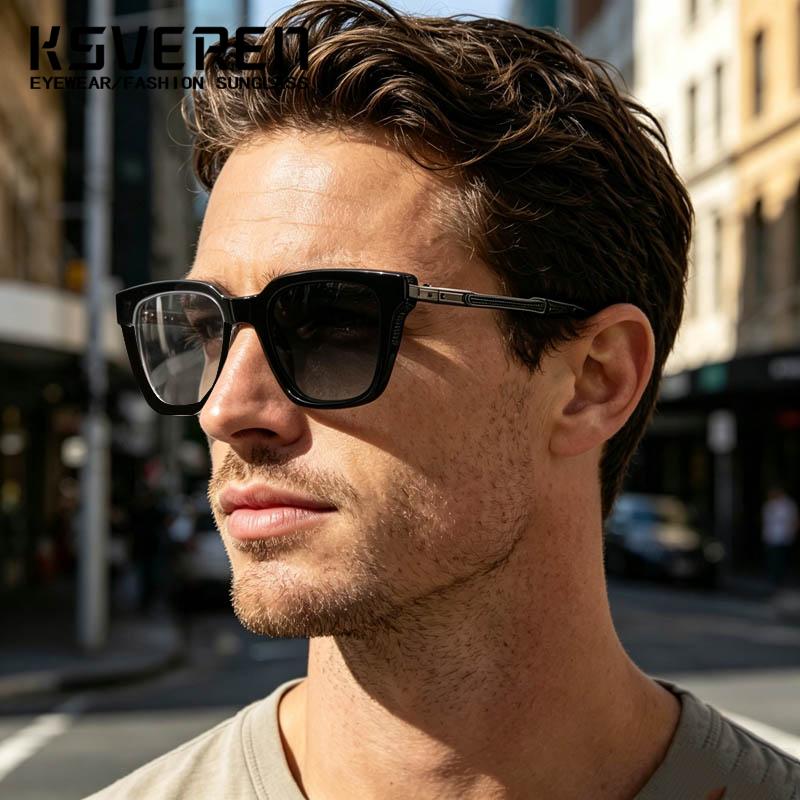 Luxury Design Square Photochro - Women'S Fashion Glasses With Clear Lenses recension och pris