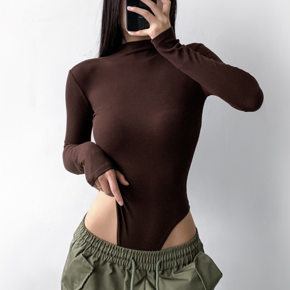4 Color Autumn Winter Stand Co - Turtleneck Bodysuit recension och pris