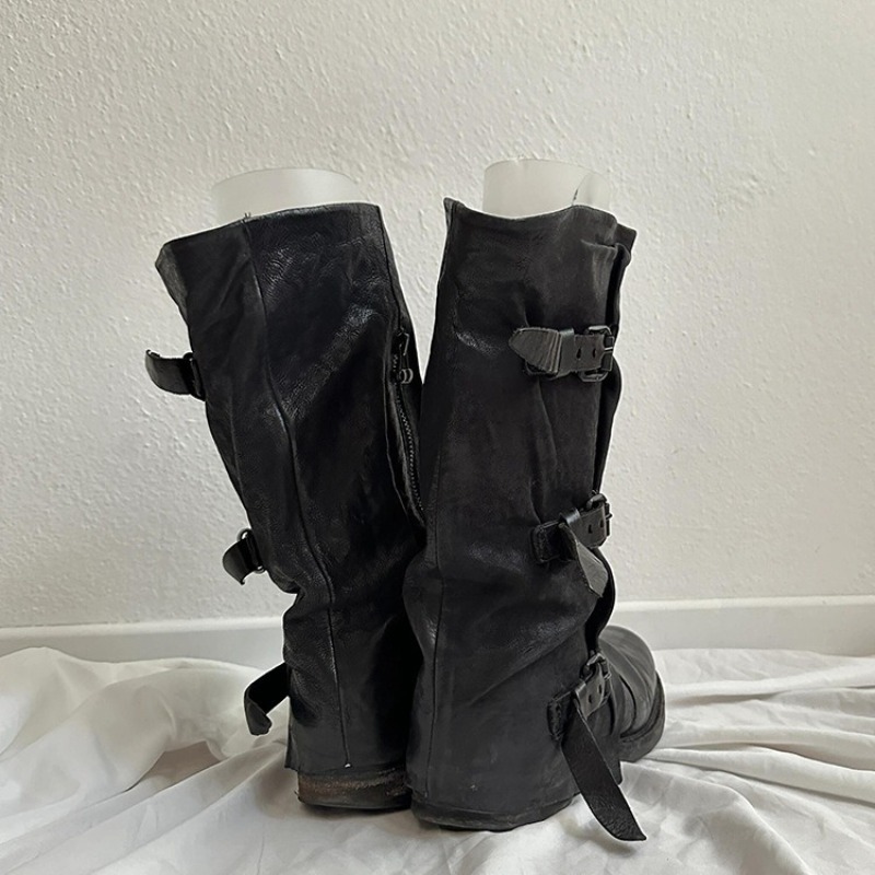 Classic Women Shoes Retro Luxu - Women'S Fashion Knee High Boots recension och pris